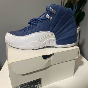 Stone Blue Air Jordan 12, size 6.5 GS